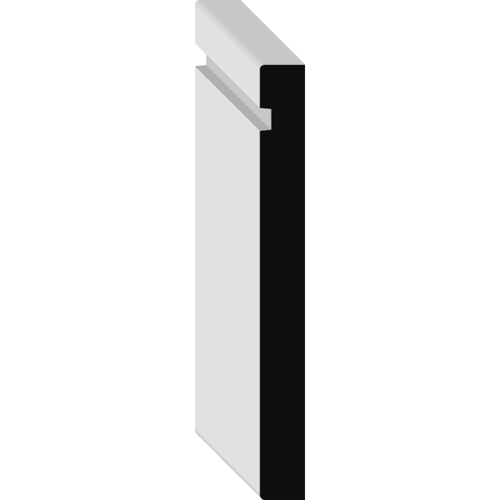 Abstract geometric design featuring interlocking black and white shapes with a three-dimensional appearance.