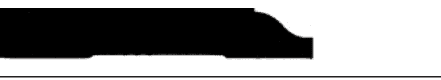 A black silhouette of a bird perched on a thin horizontal line against a white background.