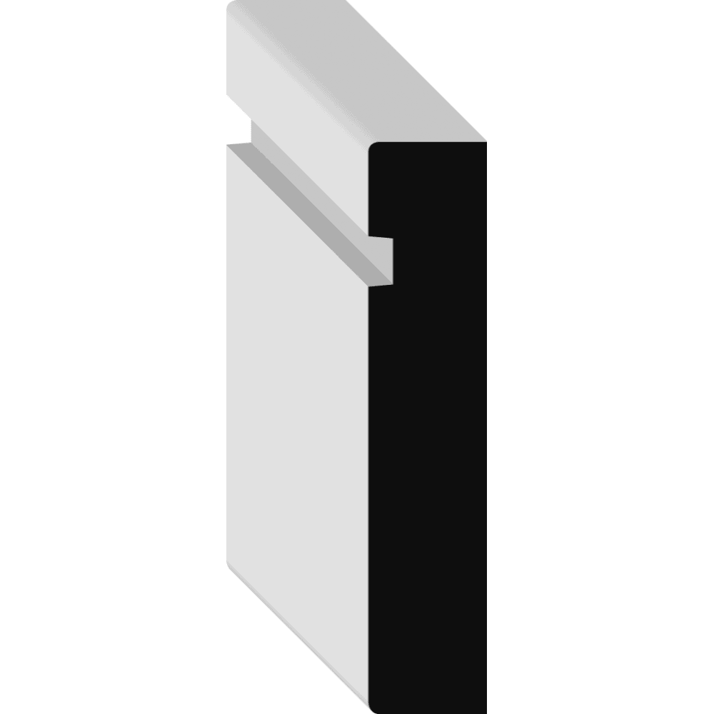 Illustration of a white and black minimalist book with a partially open cover, viewed at an angle.