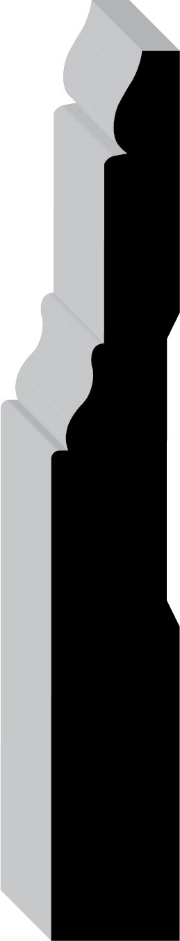 Abstract 3D shape with gray and black sections, featuring curves and edges, set against a plain white background.